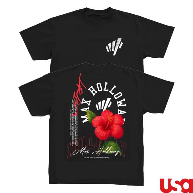 Max Holloway Merch Store Max Holloway Honolulu Tee Max Holloway Merch Store Max Holloway Honolulu Tee