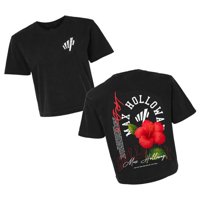 Max Holloway Merch Store Max Holloway Honolulu Womens Crop Top Max Holloway Merch Store Max Holloway Honolulu Womens Crop Top