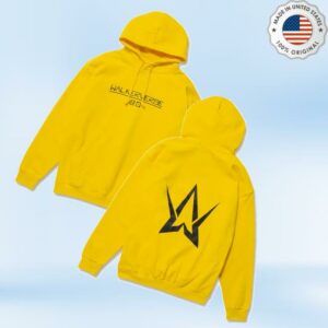 Alan Walker Merch Shop Walkerverse 2.0 Hoodie Yellow