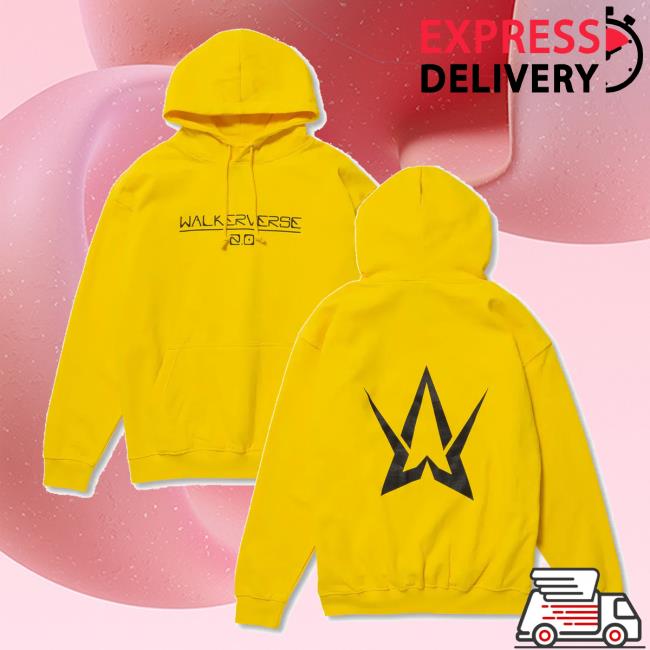Alan Walker Merch Shop Walkerverse 2.0 Hoodie Yellow Alan Walker Merch Shop Walkerverse 2.0 Hoodie Yellow