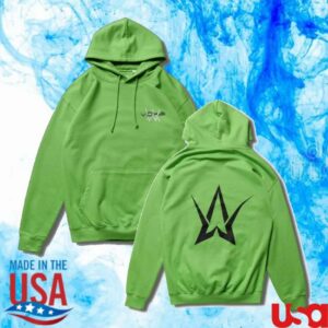 Alan Walker Merch Shop Walker Stage Hoodie Green