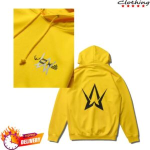Alan Walker Merch Shop Walkerverse Stage Hoodie Yellow