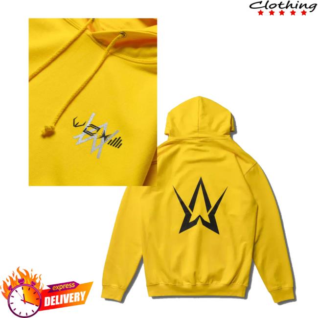 Alan Walker Merch Shop Walkerverse Stage Hoodie Yellow Alan Walker Merch Shop Walkerverse Stage Hoodie Yellow