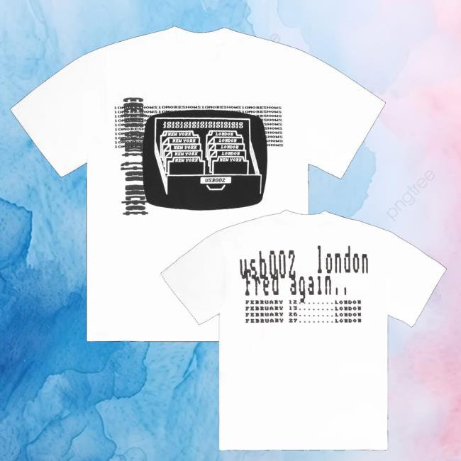 Cpfm Fred Again Merch Shop Usb002 10 Shows London Tee Cpfm Fred Again Merch Shop Usb002 10 Shows London Tee