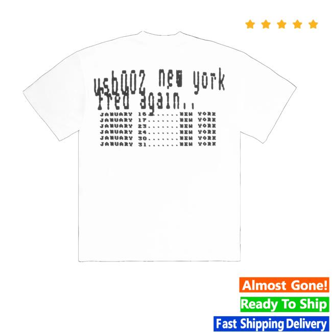 Cpfm Fred Again Merch Shop Usb002 101010 New York Tee 3 kenny Cpfm Fred Again Merch Shop Usb002 101010 New York Teex 1