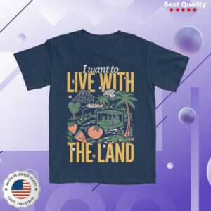 Lostbrostradingco Shop Merch I Want To Live With The Land Tee