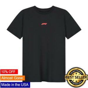 Fueler Merch Store Formula 1 Racing Line T-Shirt Black