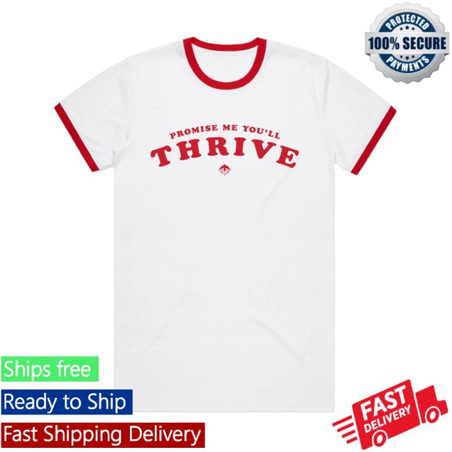 I Built The Sky Merch Store Thrive Ringer T-Shirt I Built The Sky Merch Store Thrive Ringer T-Shirt