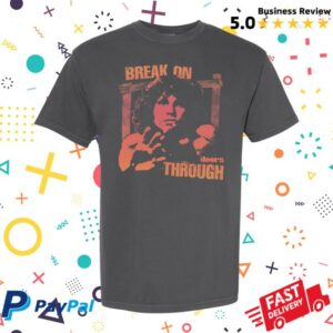 The Doors Merch Store Jim Morrison Break On Through T-Shirt