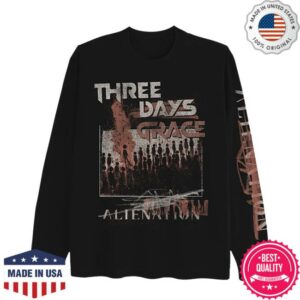 Three Days Grace Merch Store 2026 Alienation Tour Long Sleeve