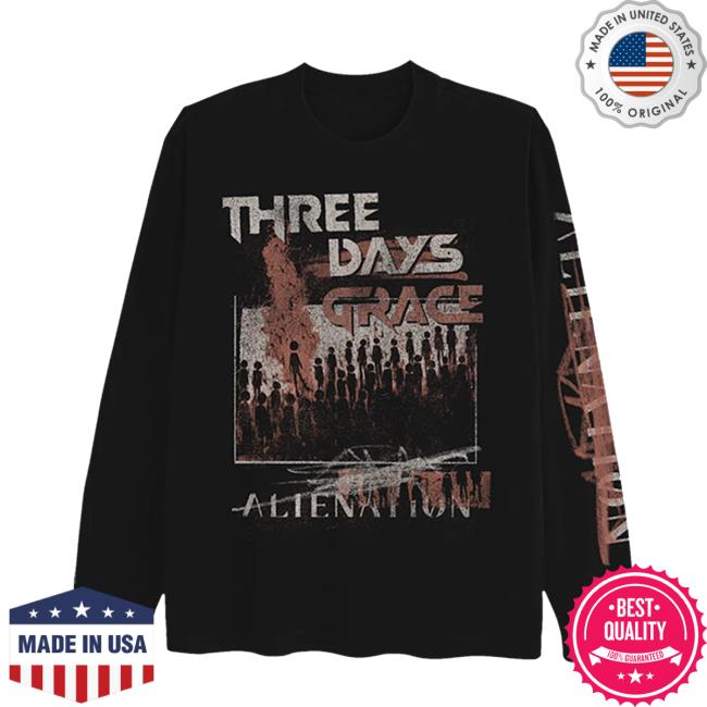 Three Days Grace Merch Store 2026 Alienation Tour Long Sleeve Three Days Grace Merch Store 2026 Alienation Tour Long Sleeve