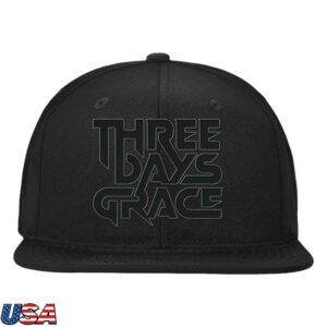 Three Days Grace Merch Store Three Days Grace Snapback Hat