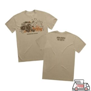 Underwood Coffee Merch Store Burn Rubber Not Coffee Tee