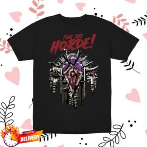 Blizzard Store Merch World Of Warcraft Horde Crest Black T-Shirt