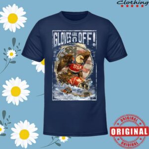 Theofficertatumstore Store Merch The Gloves Off T-Shirt
