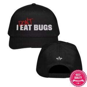 Arrowcs Merch Store I Don’t Eat Bugs Embroidered Trucker Hat
