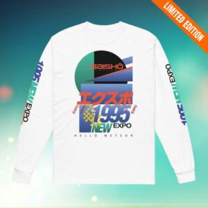 Hello Meteor Merch Store Expo 1995 Promotional Graphic Longsleeve