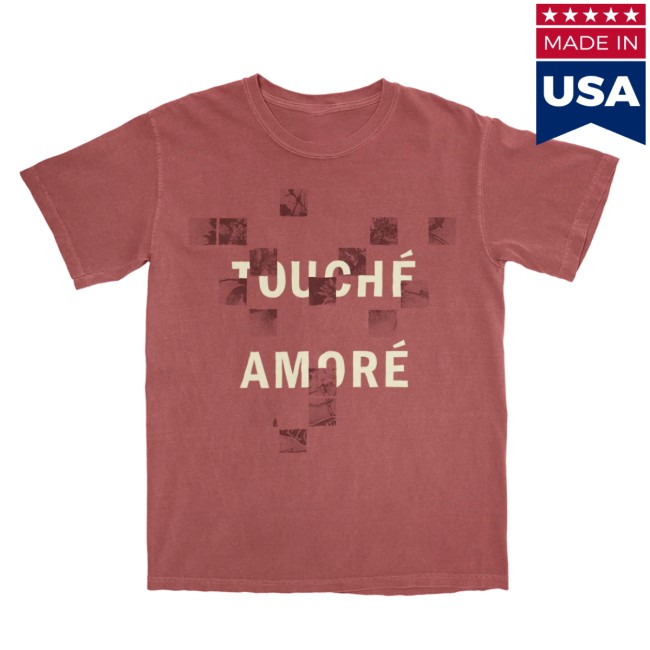 Touche Amore Store Merch Tiles T-Shirt Touche Amore Store Merch Tiles T-Shirt