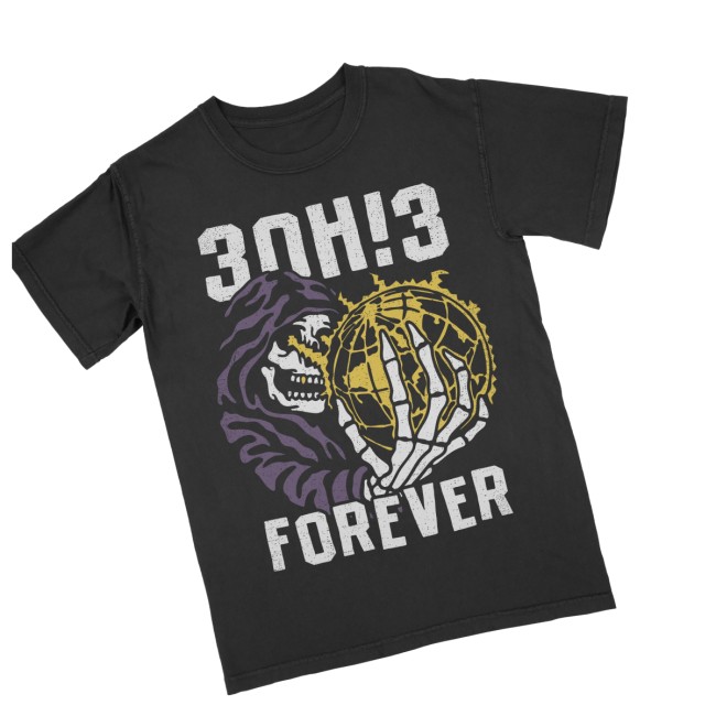 3Oh3 Store Merch 3Oh!3 Forever Tee 3Oh3 Store Merch 3Oh!3 Forever Tee