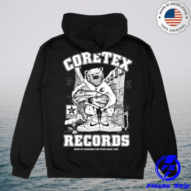Coretex Records Store Merch Coretex Star Bear Hoodie Black Coretex Records Store Merch Coretex Star Bear Hoodie Black