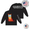 Run For Cover Records Store Merch Basement Wired Cat Long Sleeve 2 kenny run for cover records store merch basement wired cat long sleeve
