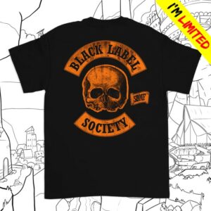 Black Label Society Store Merch Engines Of Demolition Skully Tee