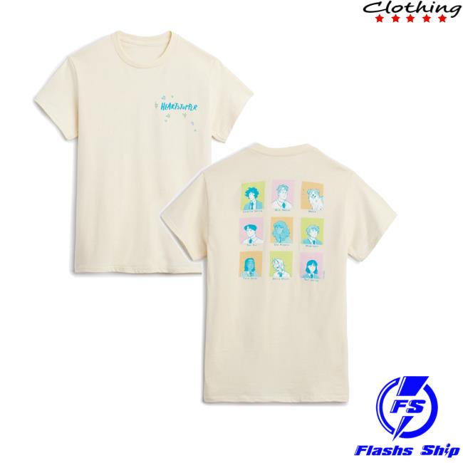 Out Of Print Merch Shop Heartstopper Yearbook Unisex T-Shirt Out Of Print Merch Shop Heartstopper Yearbook Unisex T-Shirt