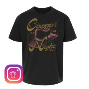 Lainey Wilson Shop Merch Store Cowgirl Of The Night T-Shirt