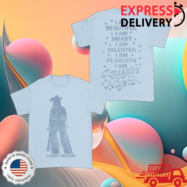 Lainey Wilson Shop Merch Store I Am Cowgirl Of The Night T-Shirt Lainey Wilson Shop Merch Store I Am Cowgirl Of The Night T-Shirt