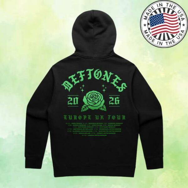 Deftones Merch Store Old Rose Pullover Hoodie - Newest Fashion Trends