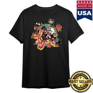 Shark Robot Merch Store Spindlehorse Riding Horse T-Shirt