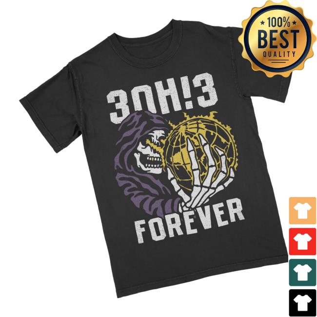 3Oh3 Merch Store 3Oh3 Forever Tee 3Oh3 Merch Store 3Oh3 Forever Tee