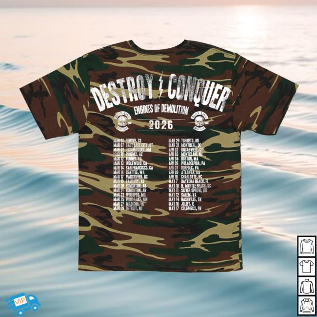Black Label Society Merch Store Engines Of Demolition Camo Tour Tee Black Label Society Merch Store Engines Of Demolition Camo Tour Tee