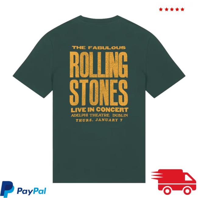 The Rolling Stones Merch Store Rolling Stones Dublin Concert T-Shirt The Rolling Stones Merch Store Rolling Stones Dublin Concert T-Shirt