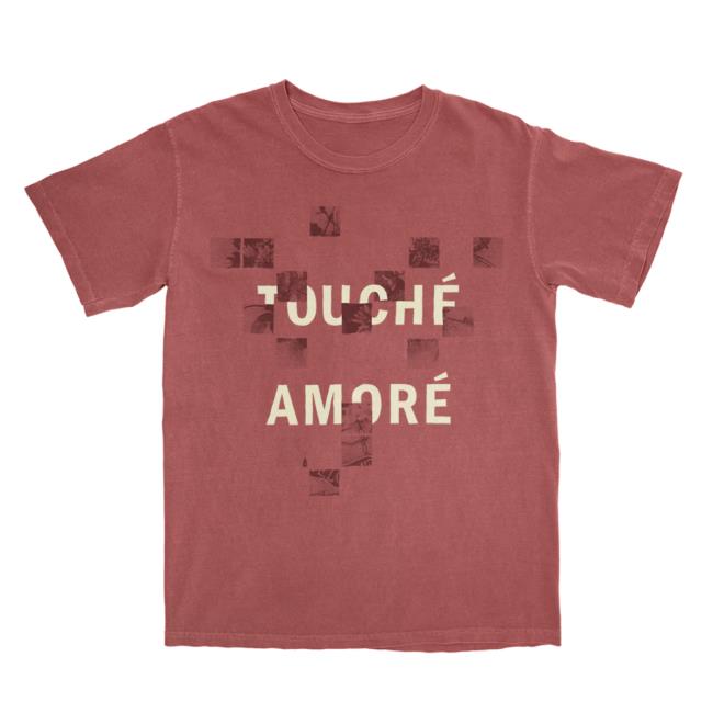 Touche Amore Merch Store Tiles T-Shirt Brick Touche Amore Merch Store Tiles T-Shirt Brick