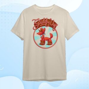 Sharkrobot Shop Merch Giddy Up Balloon Horse T-Shirt