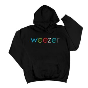 Weezer Merch Shop Weezer Coloring Book Black Hoodie