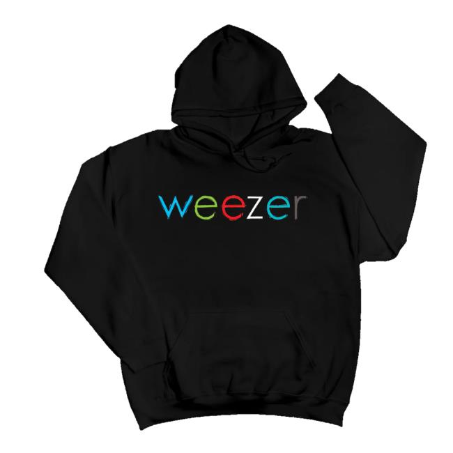 Weezer Merch Shop Weezer Coloring Book Black Hoodie Weezer Merch Shop Weezer Coloring Book Black Hoodie