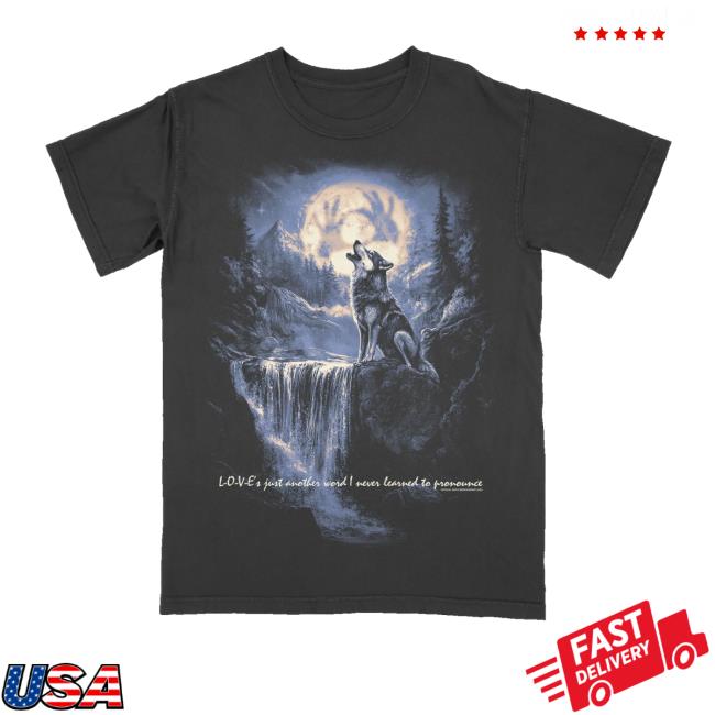 3Oh3 Shop Merch Wolf Tee 3Oh3 Shop Merch Wolf Tee