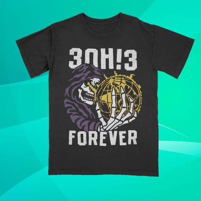 3Oh3 Shop Merch 3Oh!3 Forever Tee 3Oh3 Shop Merch 3Oh!3 Forever Tee
