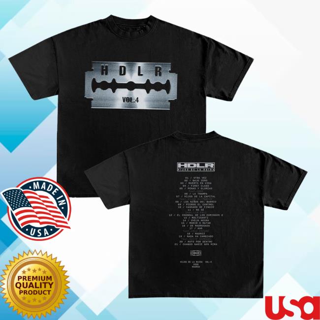 Recycled J Merch Shop Camiseta Hdlr4 Cuchilla Tee Recycled J Merch Shop Camiseta Hdlr4 Cuchilla Tee