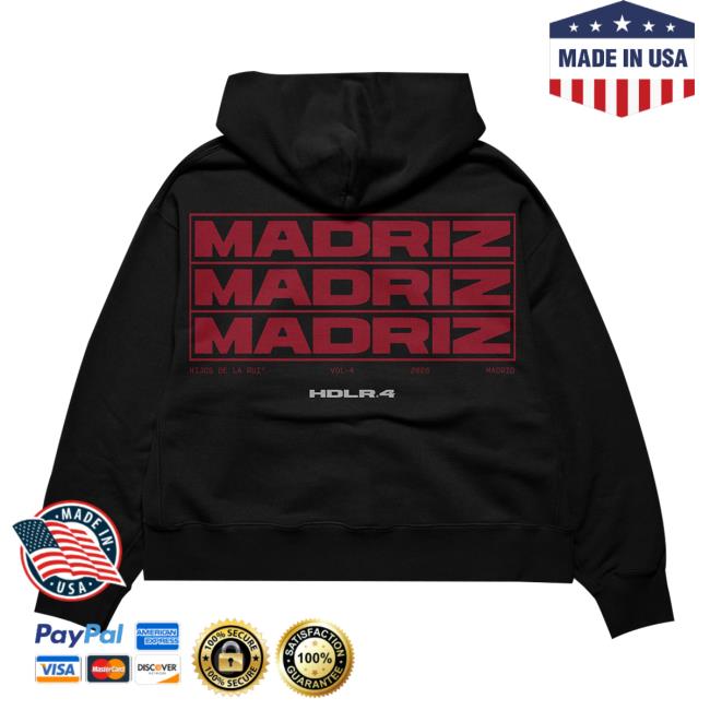 Recycled J Merch Store Sudadera Hdlr4 Madriz Recycled J Merch Store Sudadera Hdlr4 Madriz