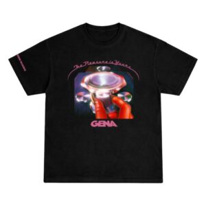 Gena Merch Store Gena Album Tee Black