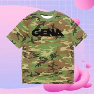 Gena Merch Store Gena Logo Tee Camo