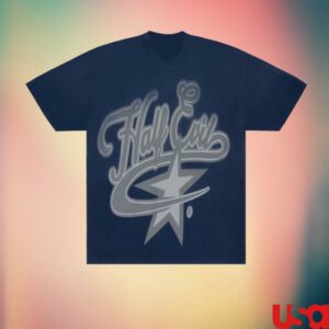 Half Evil Store Merch Navy Evil Star Tee
