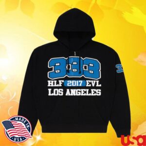 Half Evil Store Merch Los Angeles Thermal Hoodie