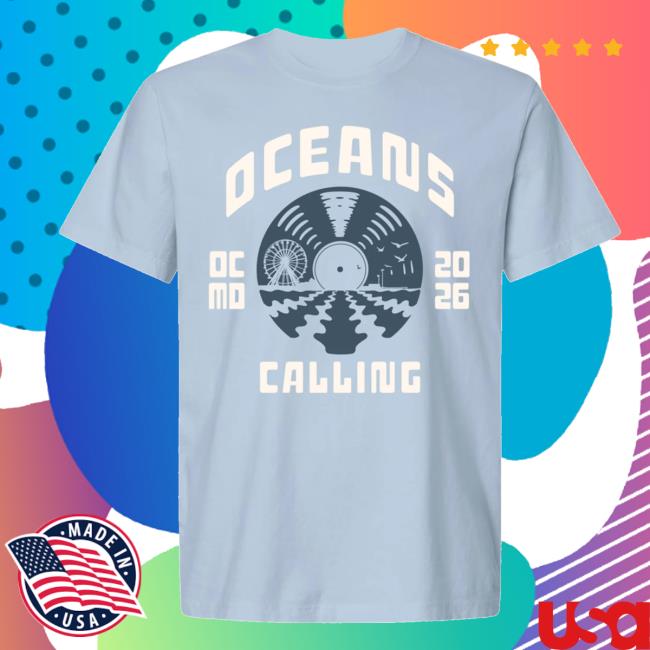 Oceans Calling Festival Merch Store Record Lineup Tee Oceans Calling Festival Merch Store Record Lineup Tee
