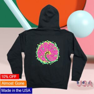 Seasons Skate Shop Store Seasons Slime Balls Pullover Hood Black