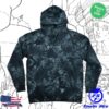 kenny seasons skate shop store seasons donna pullover hood tie dye black
