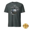 Leatherneck For Life Store Merch Matte Black Eagle Globe & Anchor T-Shirt